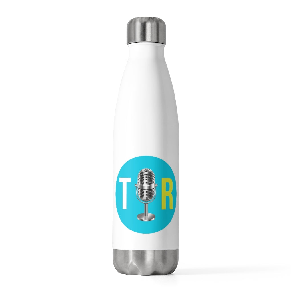 TIR White 20oz Insulated Stainless Steel Bottle